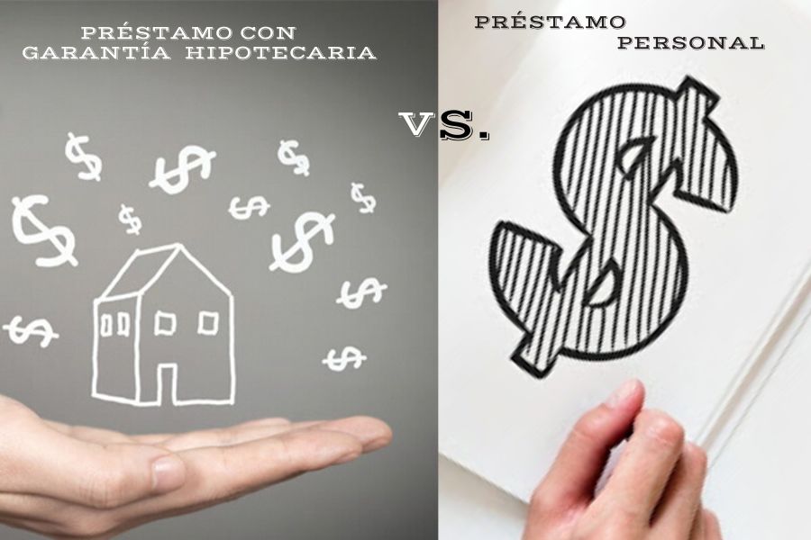 Ventajas de préstamo con garantía hipotecaria vs préstamo personal RTC